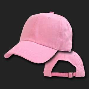  PINK WASHED POLO CAP HAT CAPS: Everything Else