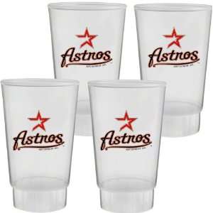  Houston Astros Plastic Tumbler 4 Pack: Sports & Outdoors