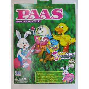 Paas Classic Egg Decorating Kit:  Grocery & Gourmet Food
