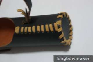 Longbow Behaviorist hand MADE leather Quiver recurve  