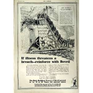    1916 ADVERTISMENT BODY BUILDING BOVRIL DRINK