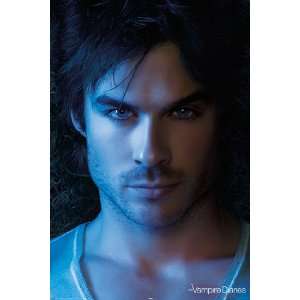  Movies Posters: Vampire Diaries   Damon Salvatore   Face 