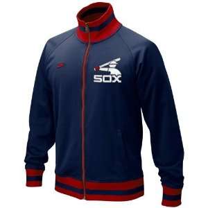 Chicago Cubs Chin Music Track Jacket By Nike: Sports 