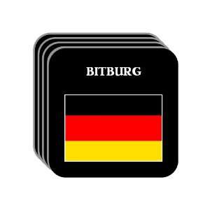 Germany   BITBURG Set of 4 Mini Mousepad Coasters