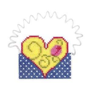   Rose Counted Cross Stitch Kit 5X7 14 Count; 2 Items/Order: Arts
