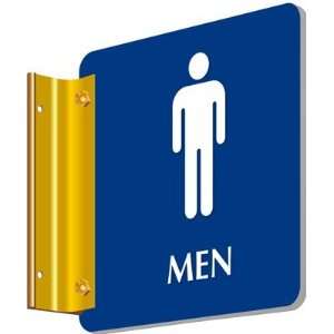  Men (Male Pictogram) Spot a Sign Sign, 6 x 6 Office 