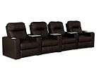 Klaussner Palace 8 Piece Home Theater Seating Set Curved Power Cody 