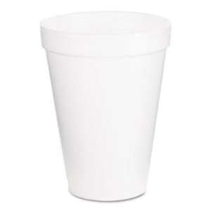 Dart® Drink Foam Cups, 12 oz, White, 1000/Carton: Office 