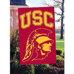   USC Trojans Applique Banner Flags from Party Animal
