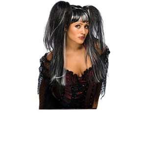  Lilith Fairy Black and White Wig Toys & Games