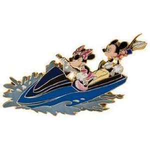   Disney Pins Mickey & Minnie Mouse at the Beach   LE 500: Toys & Games
