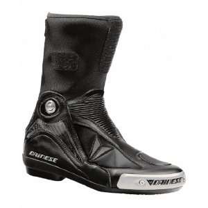 DAINESE AXIAL RACE BLACK BOOTS 46 Automotive
