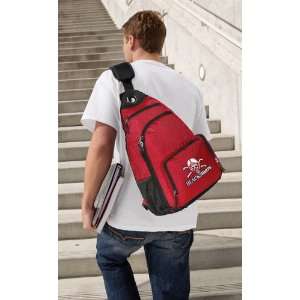  Nebraska Blackshirts Sling Backpack Red: Sports & Outdoors