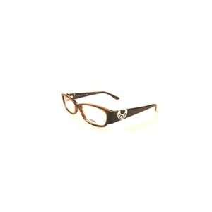  New Fendi FS F845 202 Brown Plastic Eyeglasses 52mm 