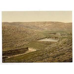   The pools of Solomon,Bethlehem,Holy Land,Nein,Israel