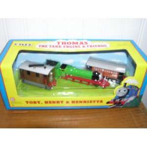  Thomas the Tank Engine Toby Henry and Henrietta Diecast 3 