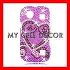 purple heart diamond crystal cell phone $ 12 99  or best 