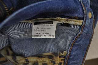 New $1435 Roberto Cavalli Women Custom Jeans Pants Sz S  