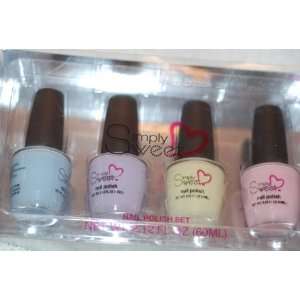  Simply Sweet Nail Polish Set