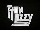 thin lizzy t shirt classic heavy metal rock band all