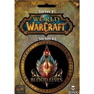  World of Warcraft Blood Elves Sticker Set Toys & Games