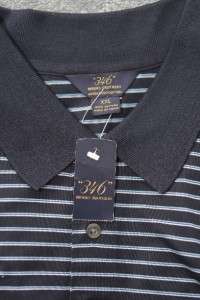   Brooks Brothers Striped Navy Polo Summer Shirt Size XXL Nice  