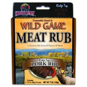   oz. Pork Rib Meat Rub Spice Mix (2/3.5 oz. packs)