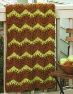 Stylish Texture Crochet Afghan Patterns Popcorn Ripples Stitches 