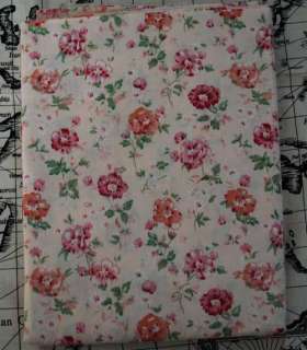 Shabby Chic Cotton Fabric   Rose Flower   Pink   FQ  