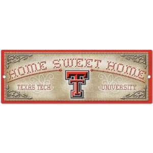  Wincraft Texas Tech Red Raiders 6x17 Home Sweet Home 