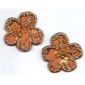 BOGO   Embroidered Iron On Applique   Flowers Patch 