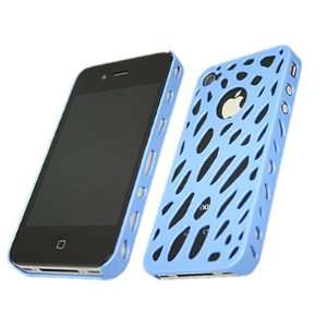 : iTALKonline LIGHT BLUE WEB Armour HYBRID Protection BACK COVER Clip 