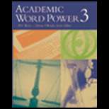 Academic Word Power 3 04 Edition, Pat Bull (9780618397709)   Textbooks 