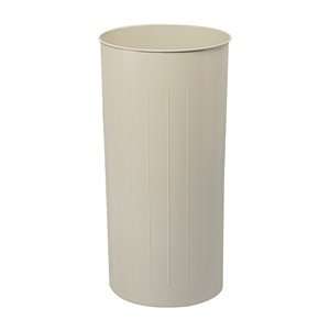  Safco Round Wastebasket, 80 Qt. (Qty.3) in Sand (9610SA 