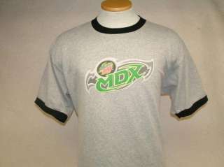 MOUNTAIN DEW MDX t shirt RINGER XL  