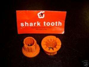 Orange Sram Gripshift Shark Tooth Replacmnt Shifter Cvr  