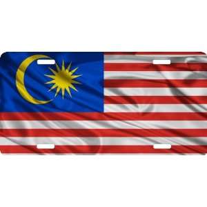  Rikki KnightTM Malaysia Flag Cool Novelty License Plate 