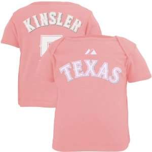  Texas Rangers T Shirt  Majestic Ian Kinsler Texas Rangers 