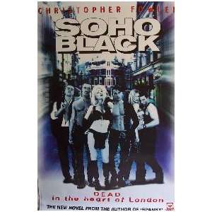    SOHO BLACK (ORIGINAL LONDON BOOK PROMO POSTER)