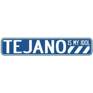   TEJANO IS MY IDOL STREET SIGN