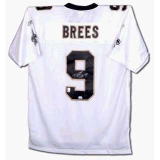 Signed Drew Brees Jersey   WHITE/REEBOK EQT: Sports 