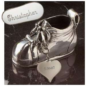  Personalized Sterling Silver Bootie 