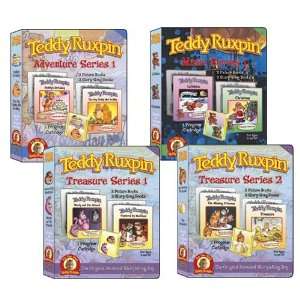  Teddy Ruxpin   Software   4 Program Cartridges Toys 
