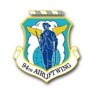 US Air Force 94th Airlift Wing Decal Sticker 5.5 