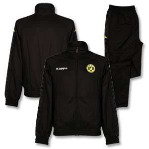  09 10 Borussia Dortmund Presentation Suit   Black Sports 