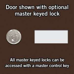  Cell Phone Lockers   20 Door   Master Keyed Locks   Bronze 