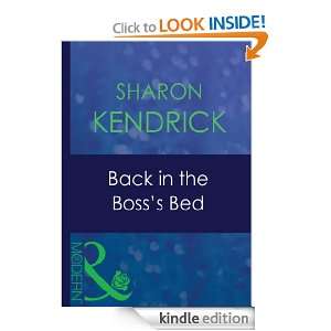 Back in the Bosss Bed Sharon Kendrick  Kindle Store