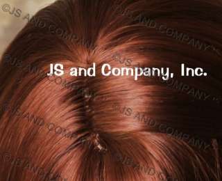 Wonderful straight layered Copper Red Salon Cut wig JSDD 130  