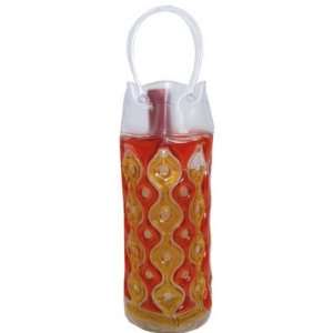  Chill It Insulated Bottle Bags ~ Red Orange Cylinder 