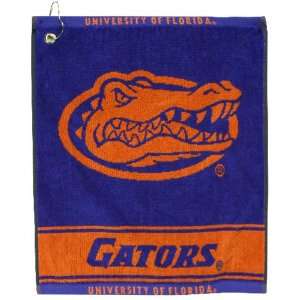  NCAA Florida Gators Deluxe Woven Golf Towel: Sports 